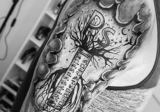 Tattoo on ribcage